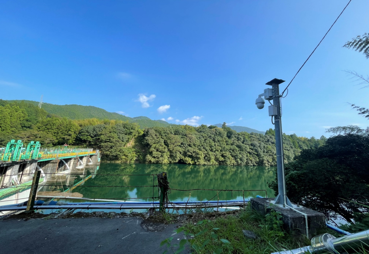吉野発電所　取水口