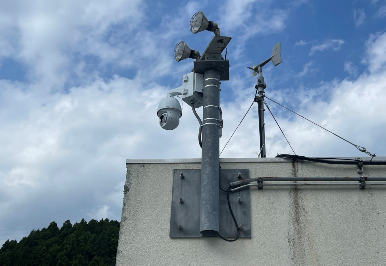 杉田発電所　屋上