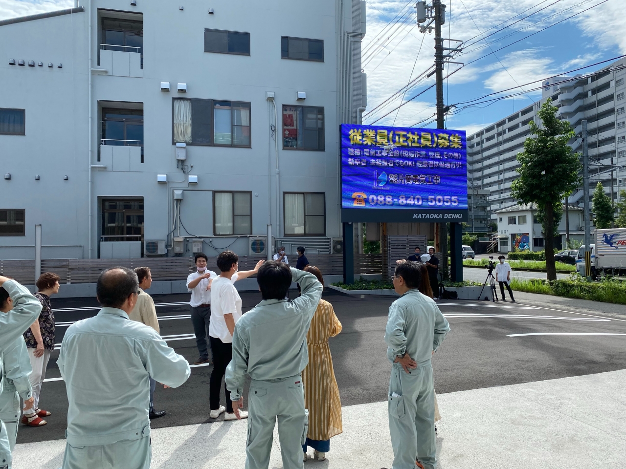 ドローン撮影風景 (2)