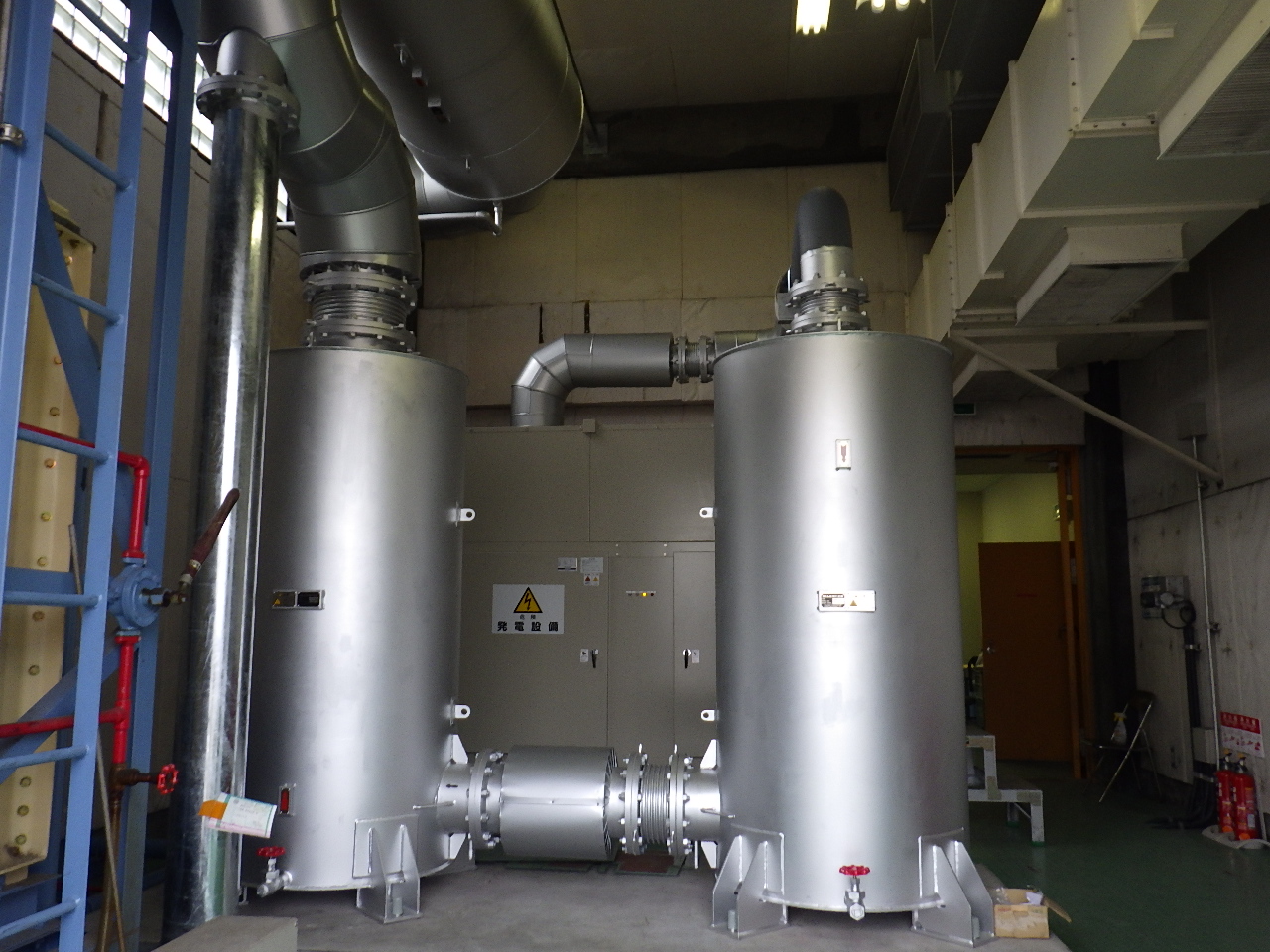 1次、2次消音器